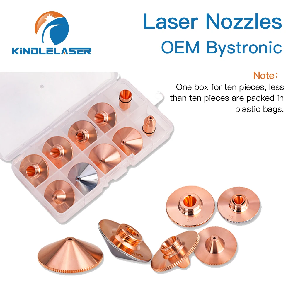 KINDLELASER Bystronic Base per ugello Laser in fibra D52mm H9.5mm Bystronic accessori per macchine da taglio Laser sede ugello Laser