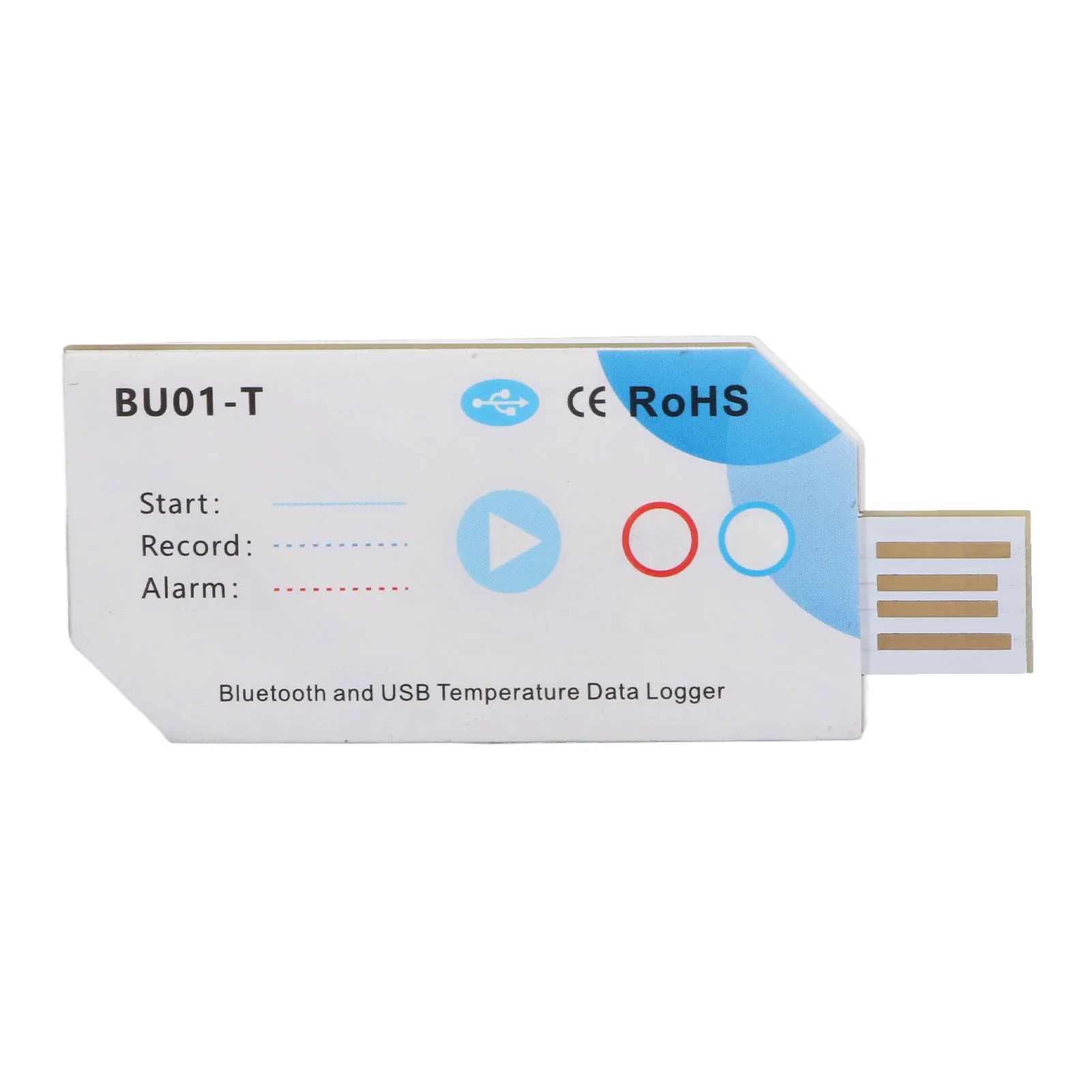 温度PDFレポートレコーダー USB温度データロガー Bluetoothアプリ接続 温度PDFレポートレコーダー 120日間 32000容量