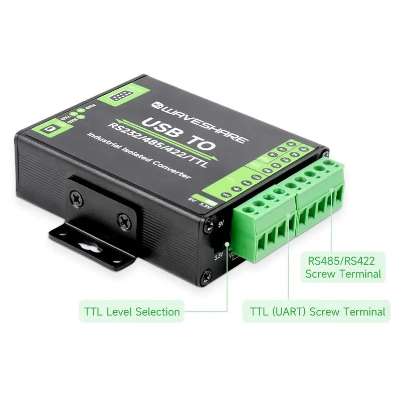 FT232RNL USB TO RS232/485/422/TTL Interface Converter Industrial Isolation Converter for Mac Windows Linux Android