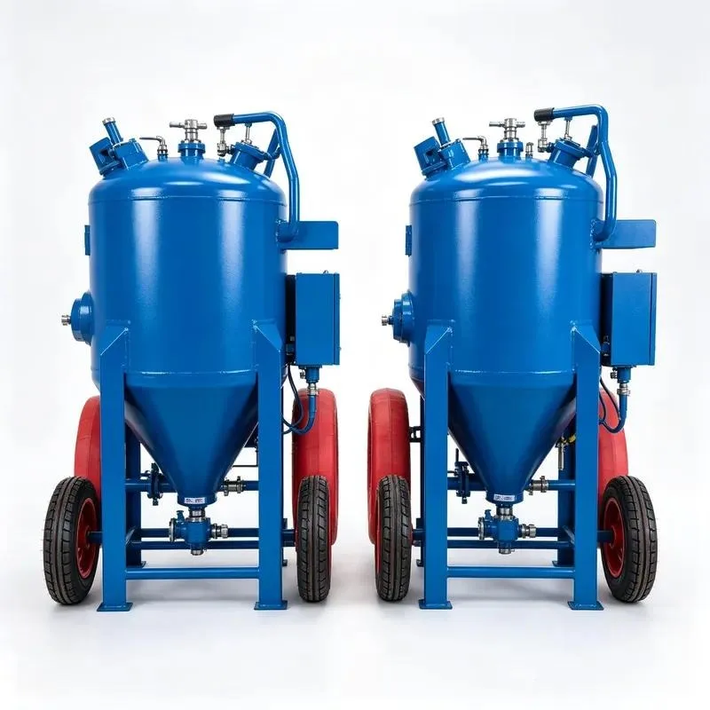 Multifunctional Sandblasting Cabinet for Deburring Metal Parts in Small Workshops