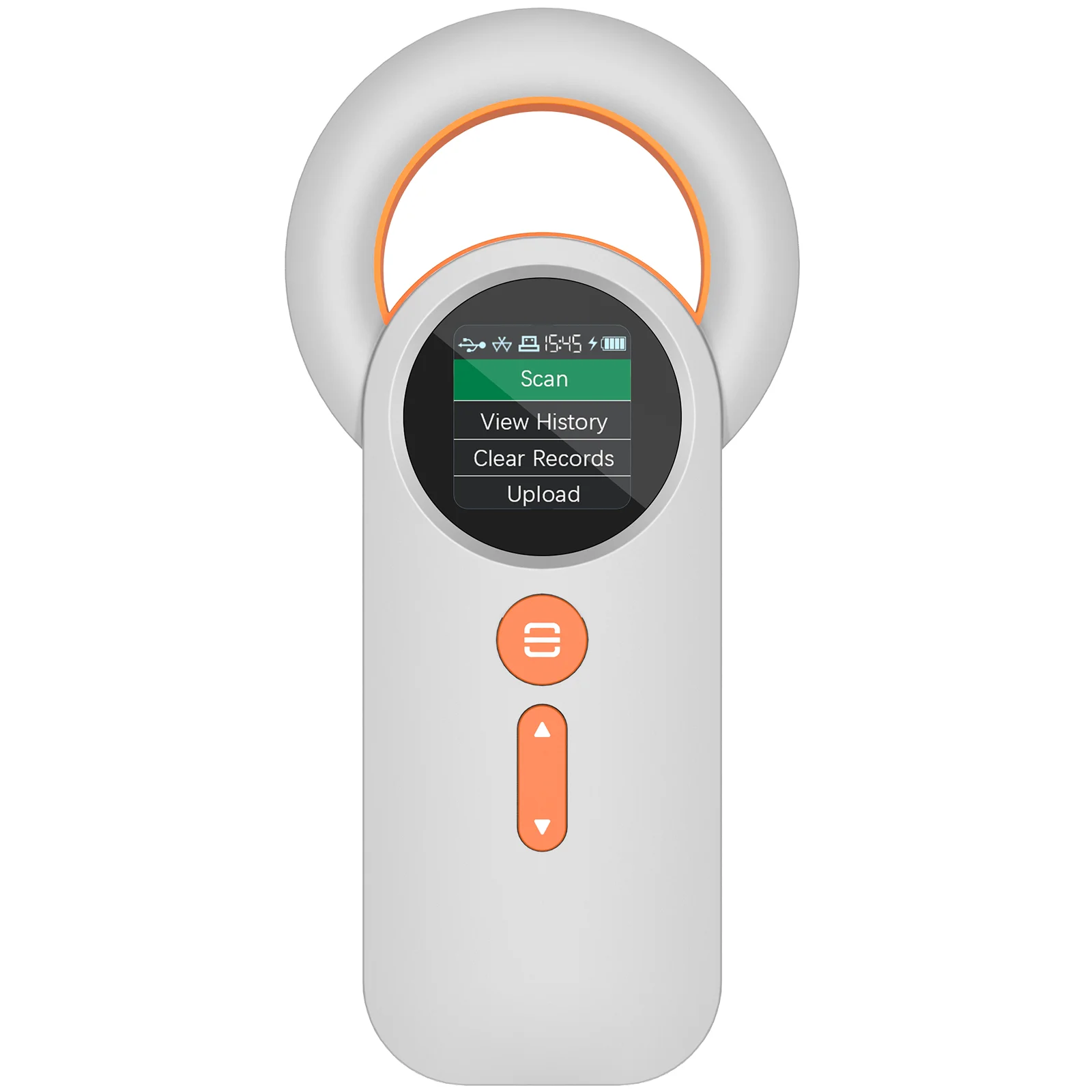 Модель MJ-Q30 125 кГц 134,2 кГц RFID-сканер микрочипов для животных 3-в-1 6.1 2.4G USB сканер чипов для домашних животных с 1,44-дюймовым TFT-экраном