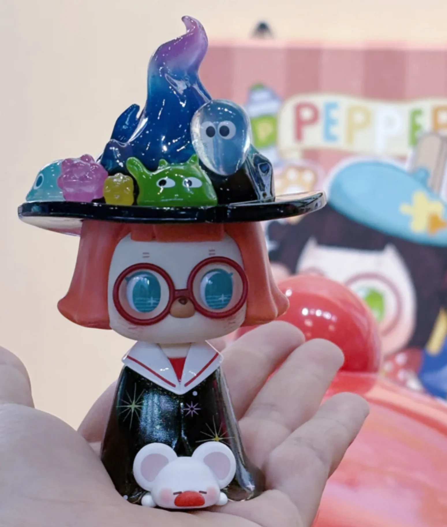 

DODOSUGAR Pepper Imaginative Little Hat Series Blind Box Guess Bag Original Toys Doll Cute Anime Figure Ornaments Gift