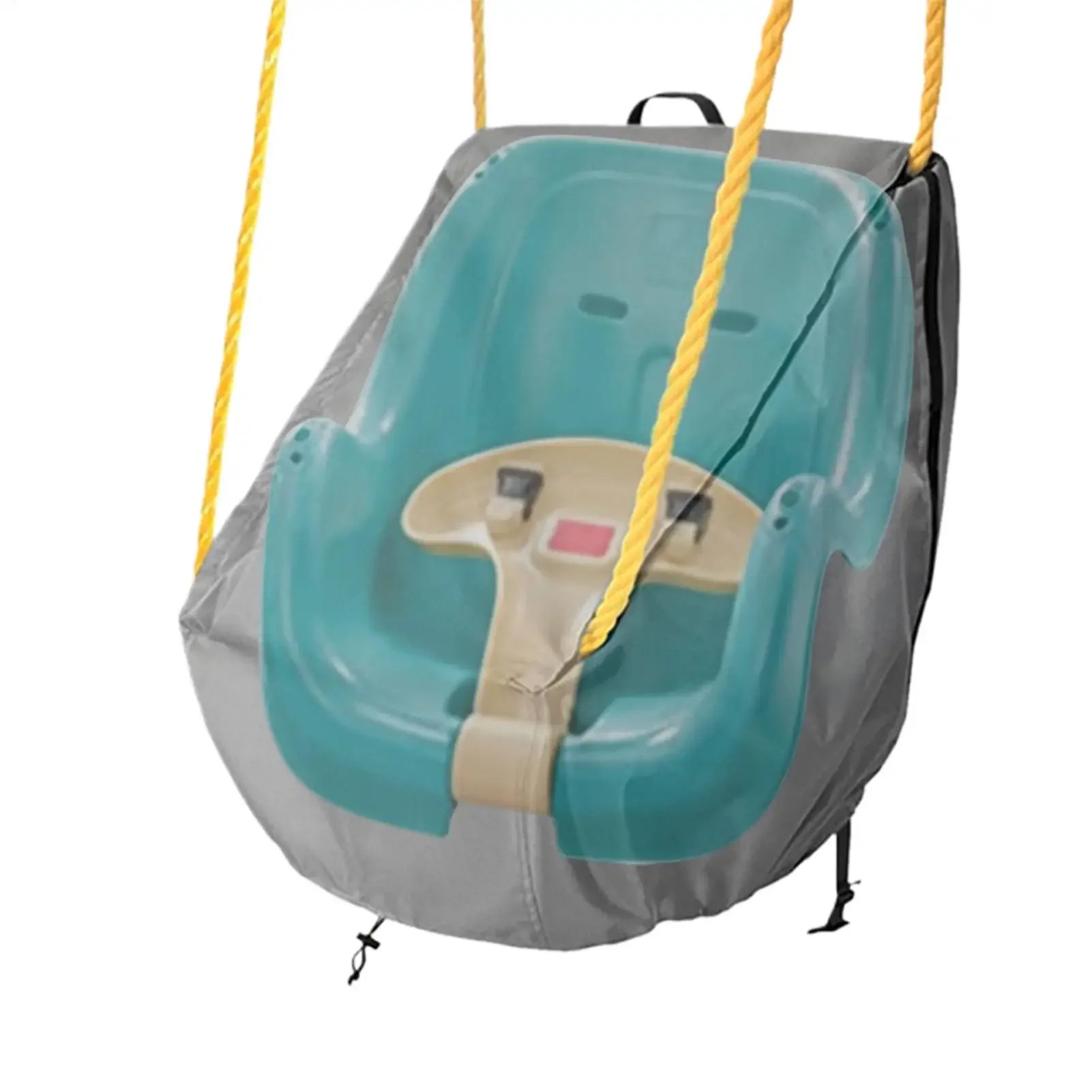 Outdoor Children's Swing Seat Cover 50x40x40cm Waterproof Anti-UV Shield 420D Oxford Fabric Patio Swing Seat Cover For Patio