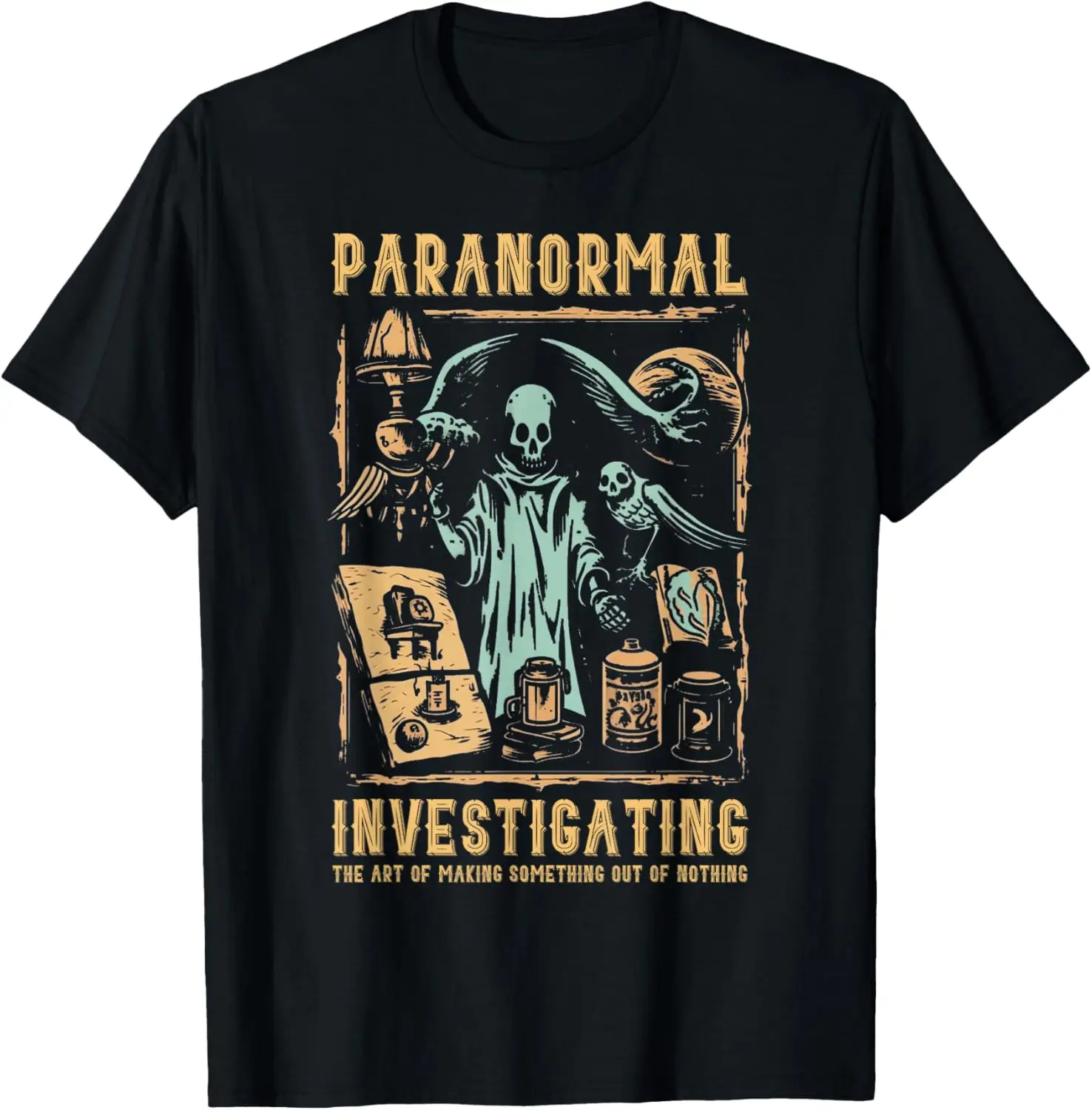 Ghost Hunting Investigator Design Paranormal Investigator T-Shirt