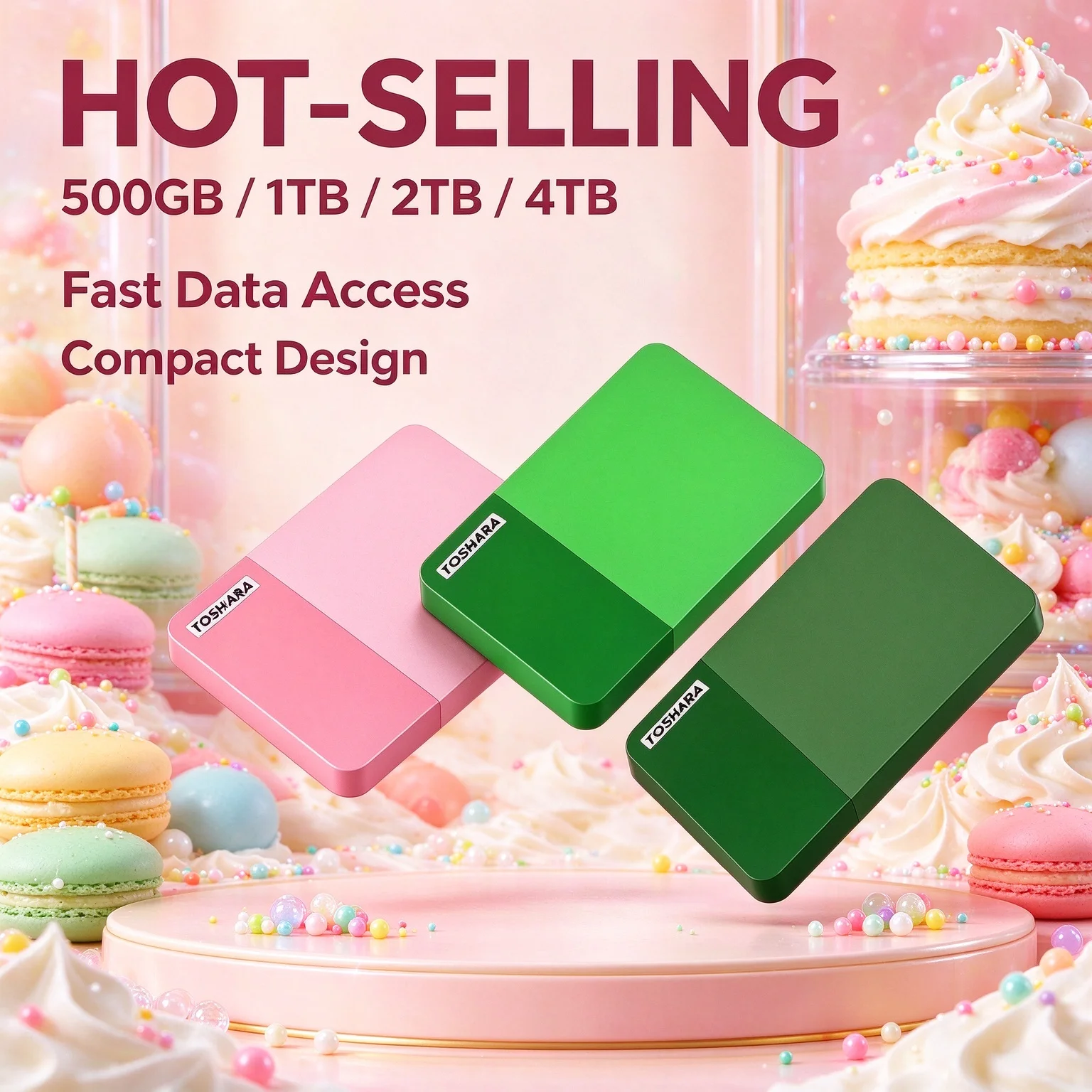 Laptop Mac Android Canvio Ready TOSHARA B3 2.5 Inch Portable External HDD USB3.0 500GB 1TB 2TB 4TB Hard Disk Pro Max HD
