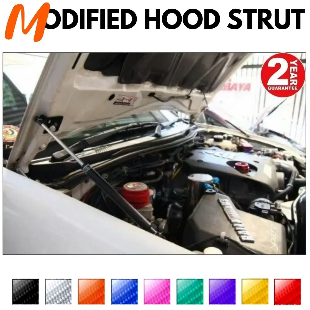 

Front Hood Struts for Mitsubishi Pajero/Montero/Shogun 1999-2006 Shock Lift Supports Bonnet Gas Dampers Springs No-Drill