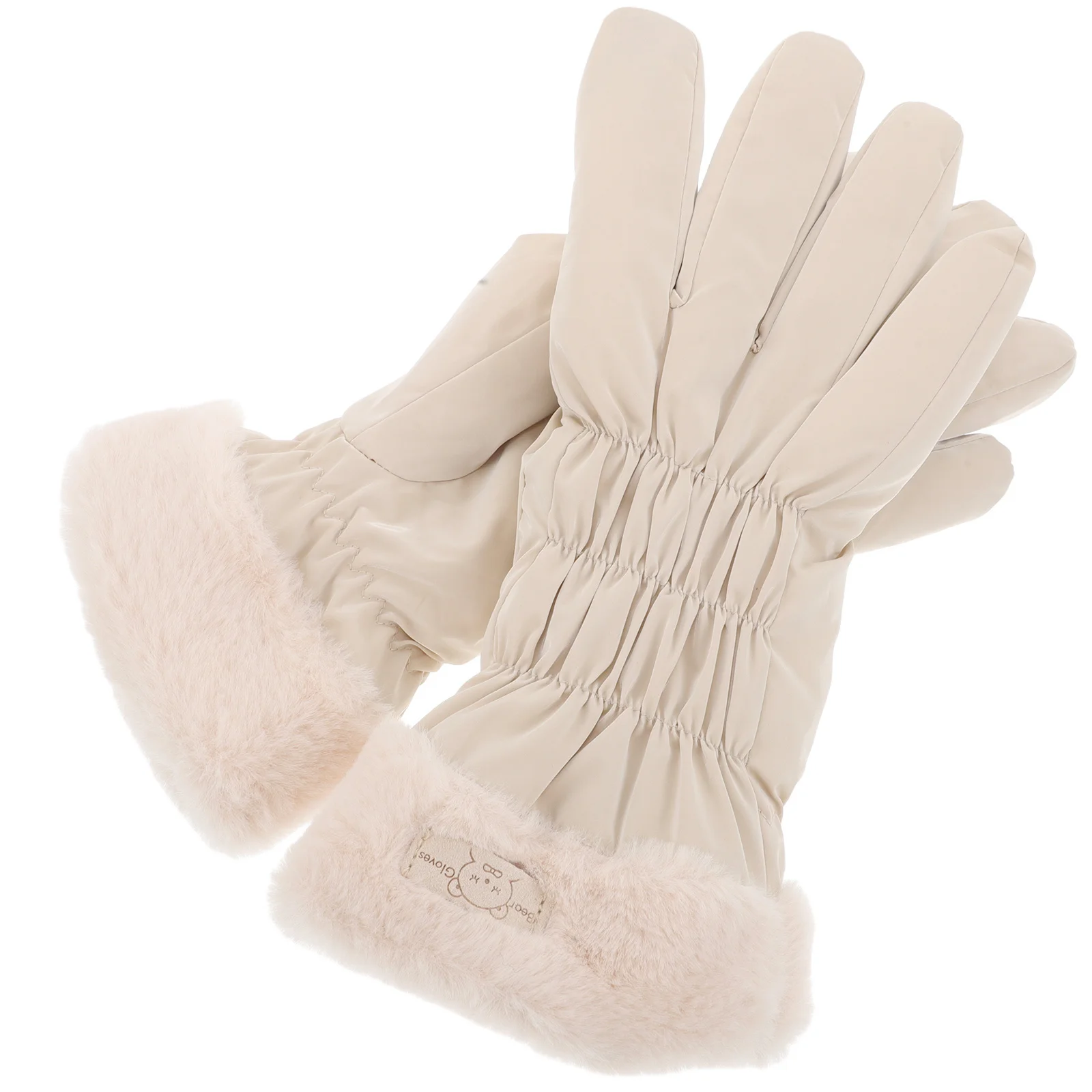 Guantes Térmicos para mujer, pantalla táctil, mensajes de texto, ciclismo, motocicleta impermeable para senderismo, tapones de calidad alimentaria