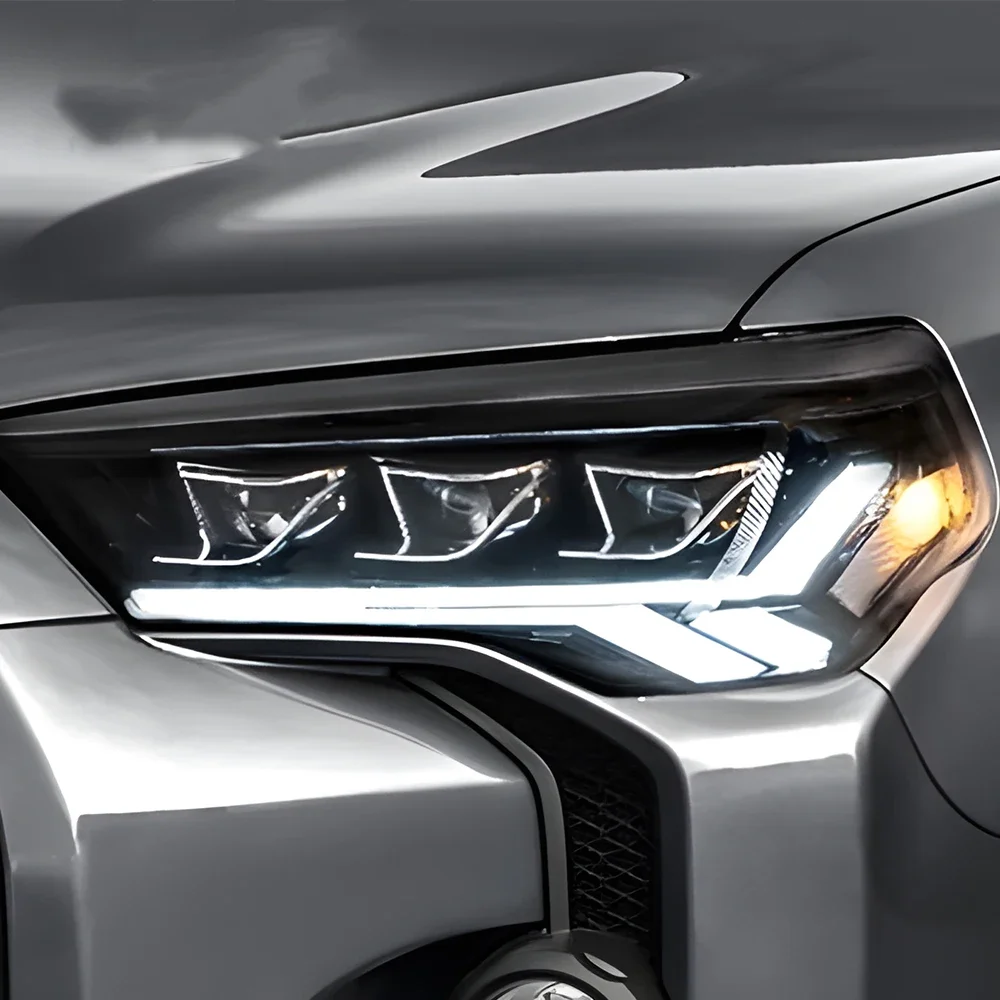 

Modified Car Head Lamp For Toyota 4 Runner 2014-2021 LED Auto Headlight Upgrade 3 Projector Lens Daytime Running Light Accessory