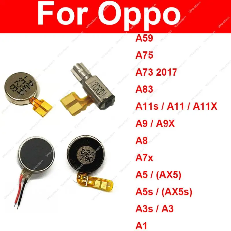 Motor Vibrator For OPPO A59 A73 A75 A83 A16 A11 A11S A11X A9 A9X A8 A7X AX5 A5s A5 A3 A3S A1 Motor Vibration Module Parts