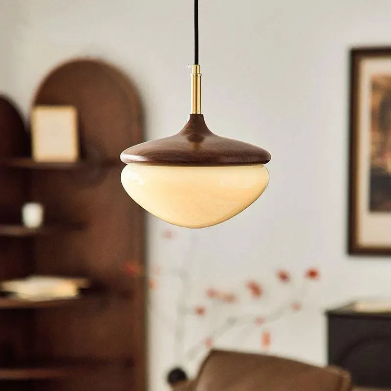 

Cream style bedroom bedside LED Decoration Pendant Light Modern Art Iron Suspension Light Nightlight Foyer Lighting Fixtures