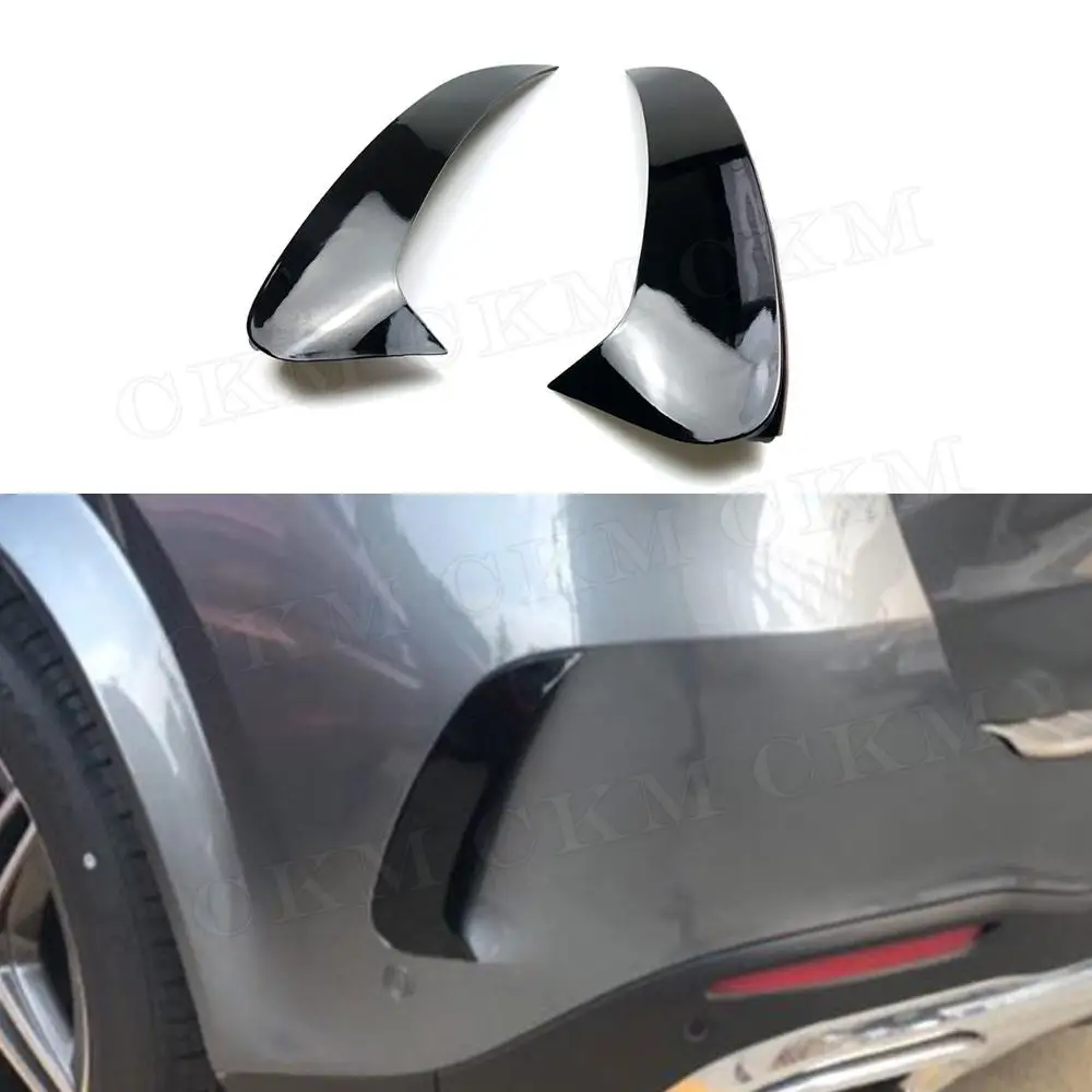 

CKMUUER ABS глянцевый черный задний бампер сплиттеры для Mercedes Benz GLE Class W167 GLE53 AMG SUV 2020+