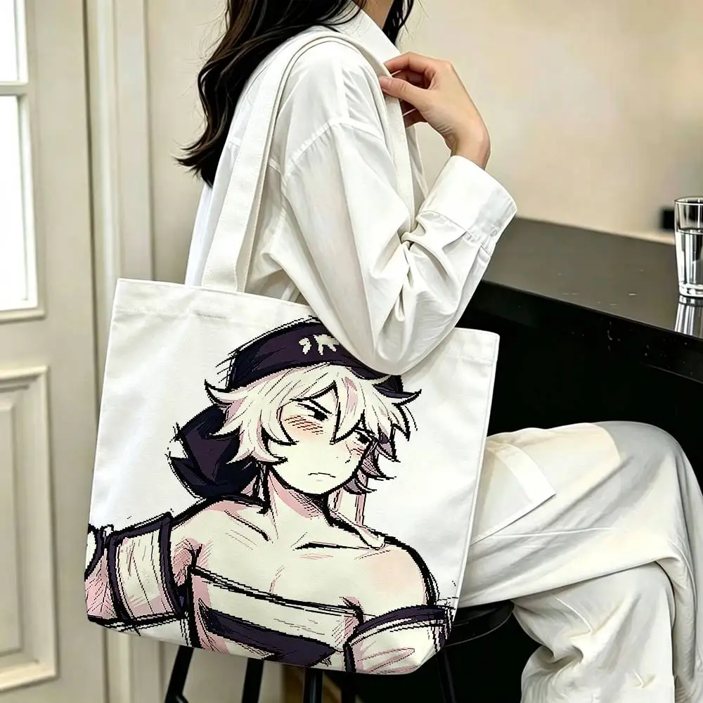 COOL Ze ReGect Printed Canvas Tote Bag Shoulder Bag Commuter Mommy Shopping Bag 3