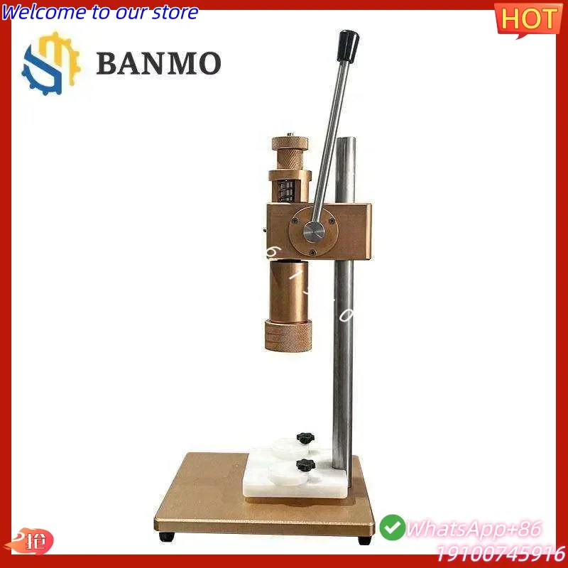 2026Hot BANMO JC-0289 Manual Perfume Bottle Crimping Machine Universal High Precision Capper for DIY Perfume B2B Industrial