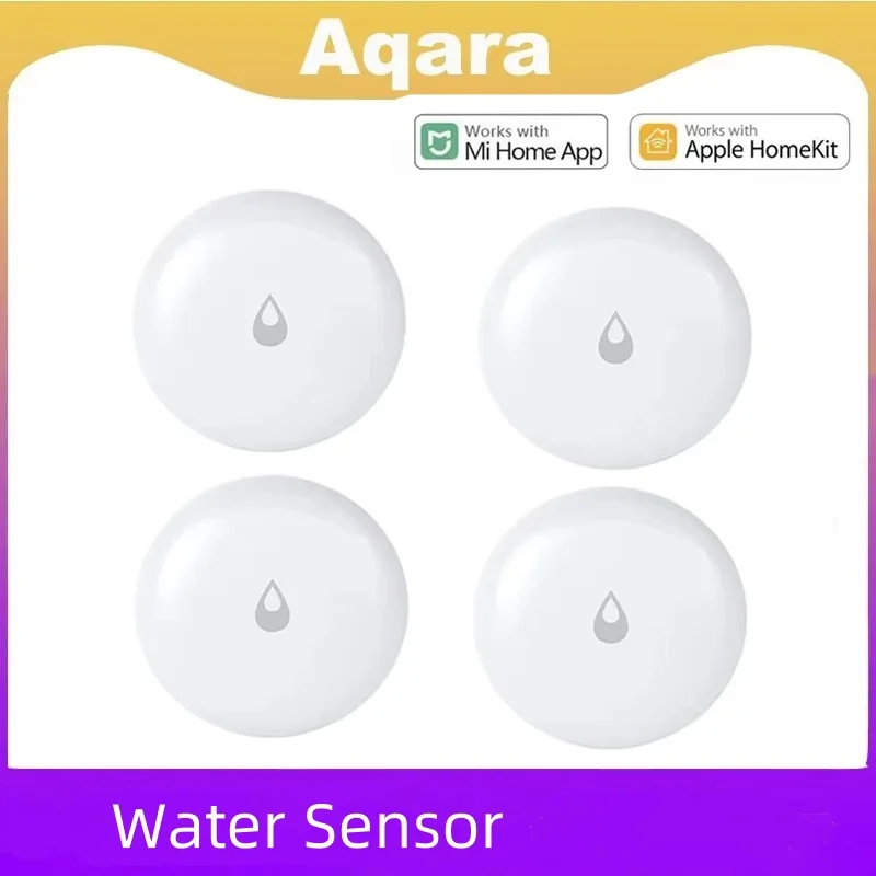 Original Aqara Water Leak Sensor Zigbee Flood Detector Alarm Security Soaking Sensor For Mijia App IP67 Water Immersing Sensor