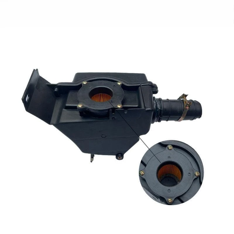 ل XG250 ياماها XG 250 XG250 تريكر نظام فلتر الهواء الجمعية مدخل هواء نظيفة صندوق التنظيف الإسكان مجموعة #2