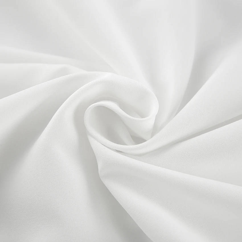 Linad élégant lanterne manches chemises blanches femme bureau simple boutonnage femme Blouse décontracté solide col montant haut pour femme 2025