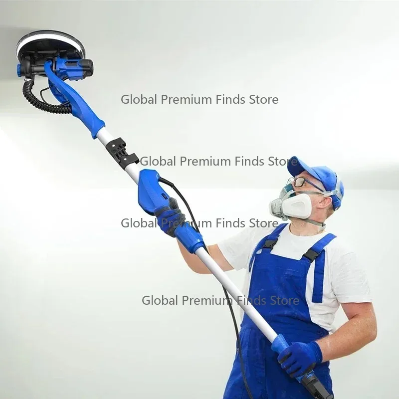 Industrial Dust-free Drywall Gypsum Sander | Electric Sanding Set with Vacuum Extraction