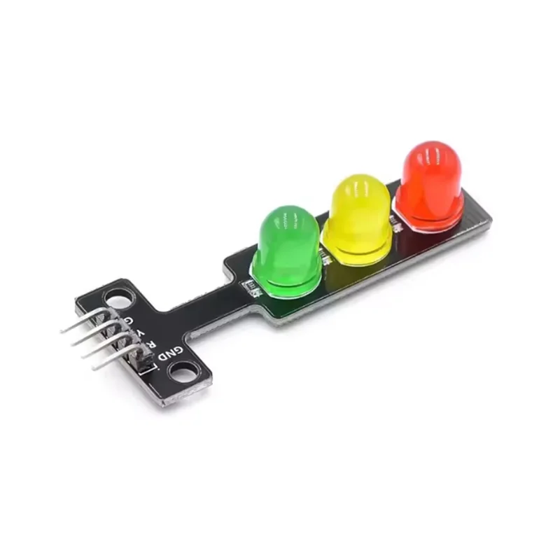LED Traffic Light Module 5V 3 Color, Digital Signal Output Electronic Building Blocks for Arduino Raspberry Pi DIY