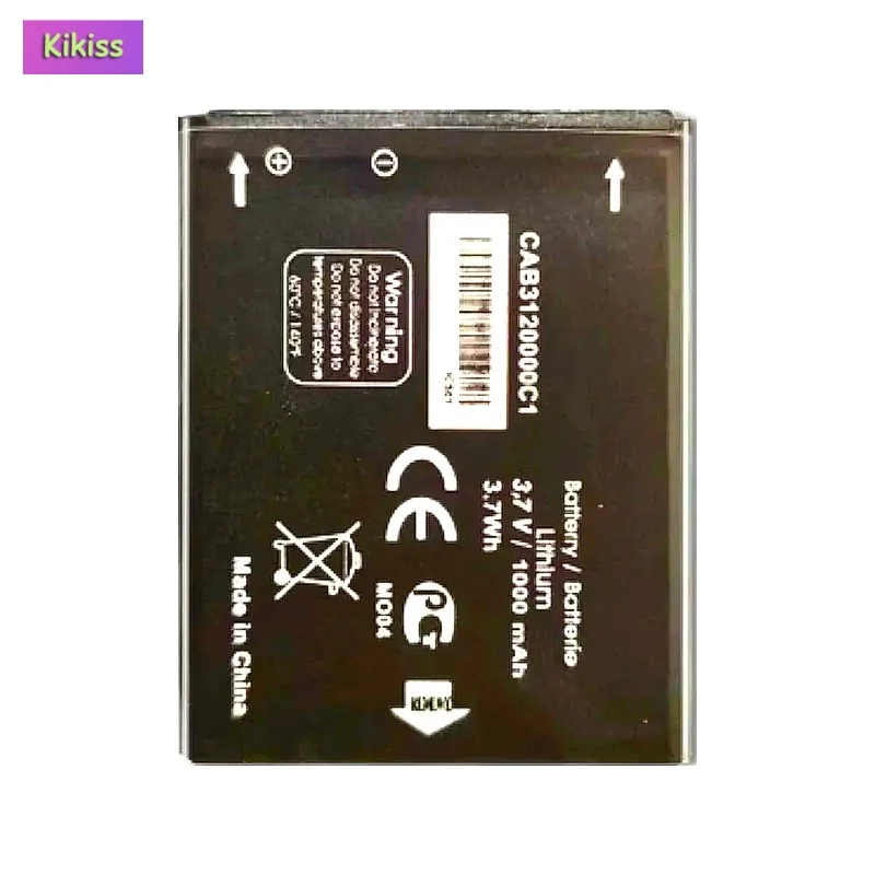 Mobile Phone Battery For Alcatel One Touch 768 OT800 OT710 OT880A OT888A OT-710D OT-768T CAB3120000C1 CAB23A0000C1 1500mAh