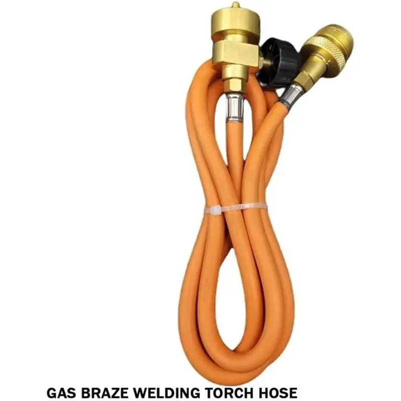 ABGH-CGA600 Connection For MAPP Torch Extension Kit- Welding Torch Hose Kit Includes 1.5 Meter Hose& Belt Hook