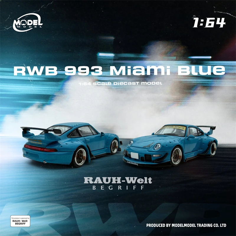 

PreSale Model Model 1:64 RWB993 Die-Cast Car Model Miniature Gifts