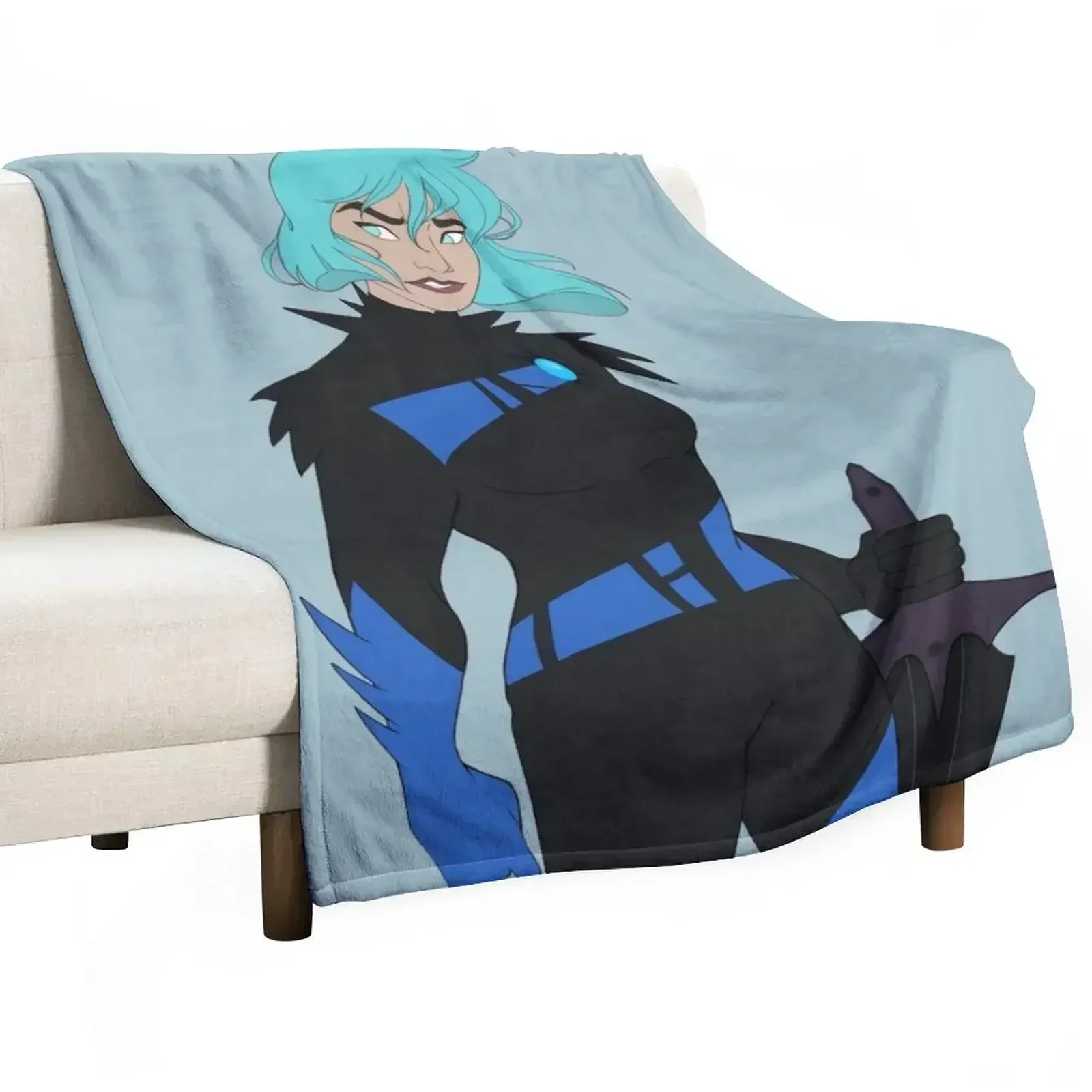 

Плед Cassandra - Tangled the Series, многофункциональное теплое одеяло для гостиной и спальни