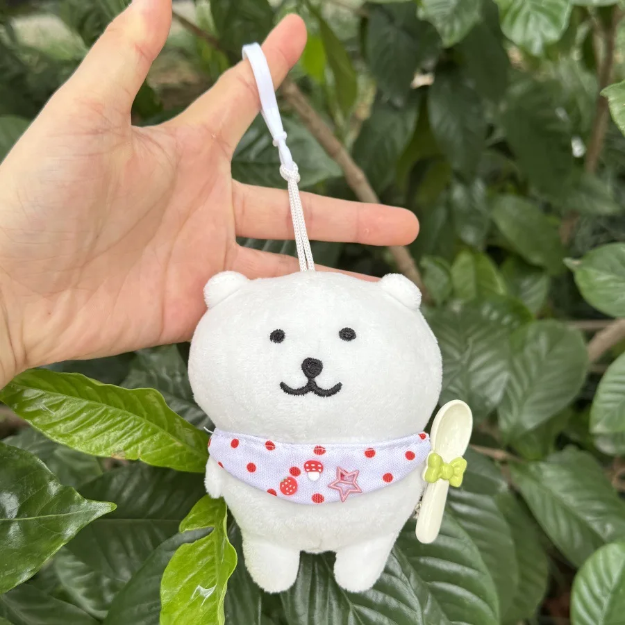 Ours en peluche Super mignon, 10cm, pendentif en fourrure, jouets pour noël, nouvel an, cadeau d'anniversaire, offre spéciale