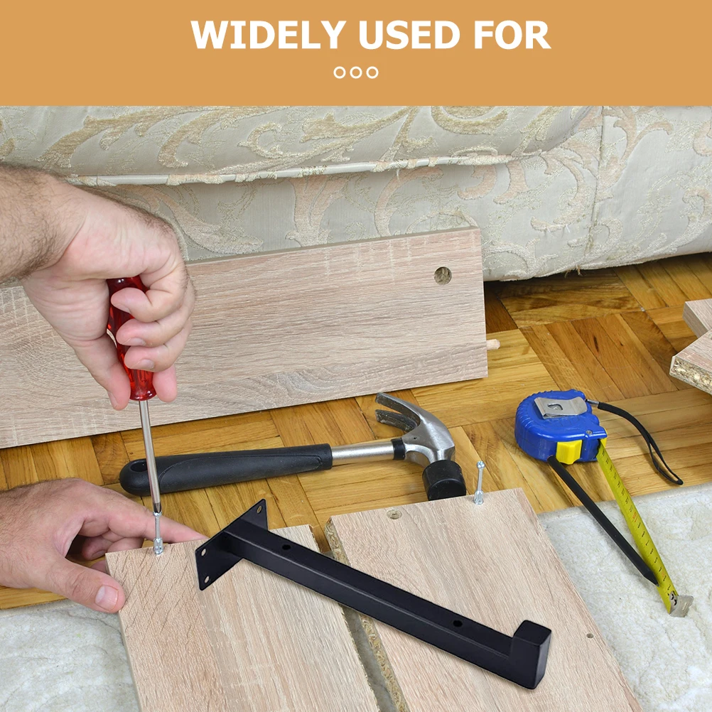 

4 шт., сверхмощные кронштейны для полок, железная настенная полка для хранения, домашний офис, кухня, ganizers, перегородка St s, фурнитура