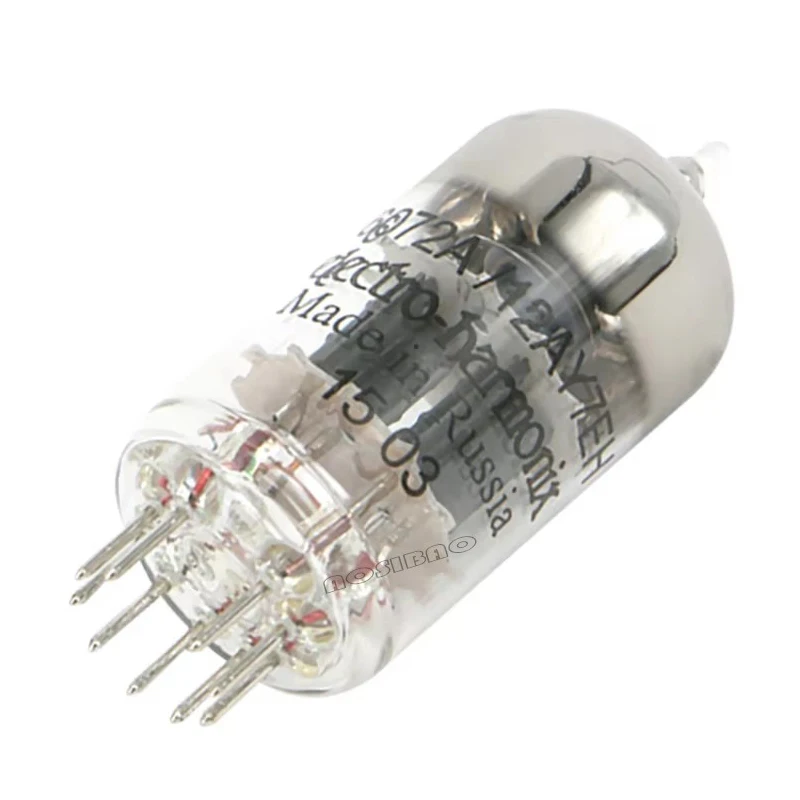 Rússia eh 12ay7 6072a tubo eletrônico 12ay7 6072a tubo de vácuo para lâmpada amplificador diy kit válvula áudio combinado genuíno