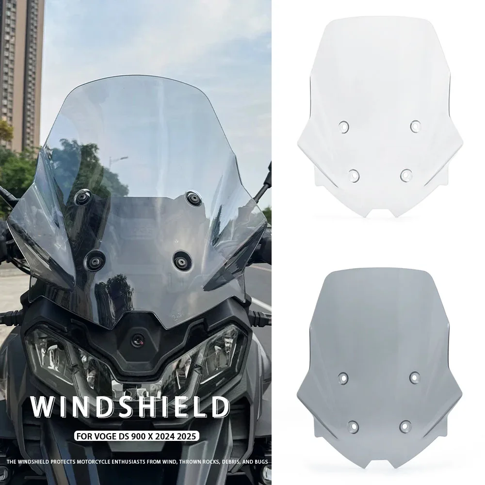 

New Motorcycle Windscreens Windshield Wind Deflectors Viser Visor For VOGE DS900X DS 900X 900DSX 900 DSX DSX900 2024 2025