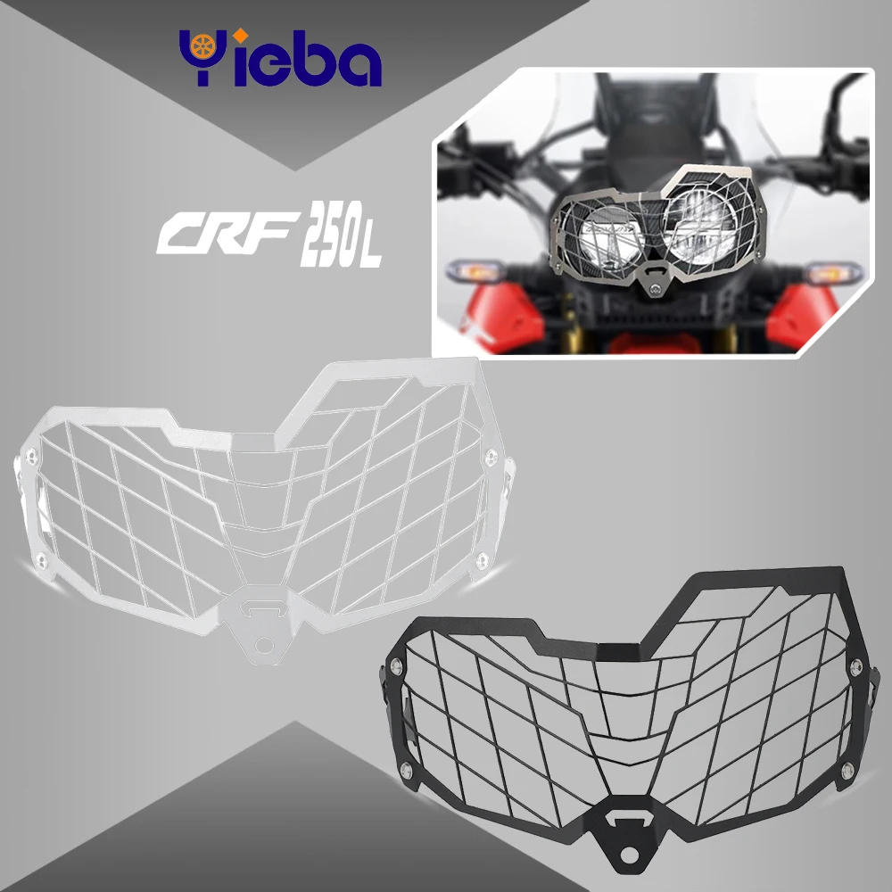 

Motorcycle CNC Headlight Headlamp Protector cover grill For HONDA CRF 250L 300L 250 300 L Rally 2017~2022 2023 2021 2020 CRF250L