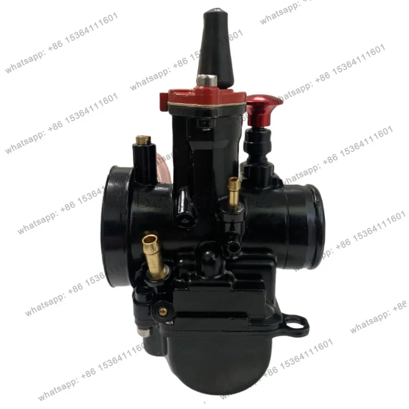 LS Motorcycle Modification Parts PWK21 24 26 28 30 32 34mm Athletic Black Carburetor MAIKUNI