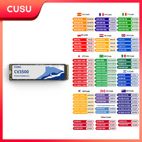 CUSU M2 SSD 256GB 2TB SSD NVMe PCIe3.0x4 M.2 2280 TLC Internal Solid State Drive for laptop Desktop