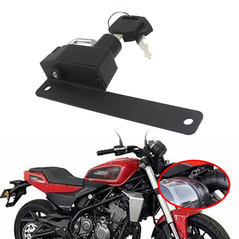 

Motorcycle Helmet Lock Mount Hook Keys Locking Accessories Fit For Harley Davidson X350 X 350 2023 2024 Metal Helmet Lock