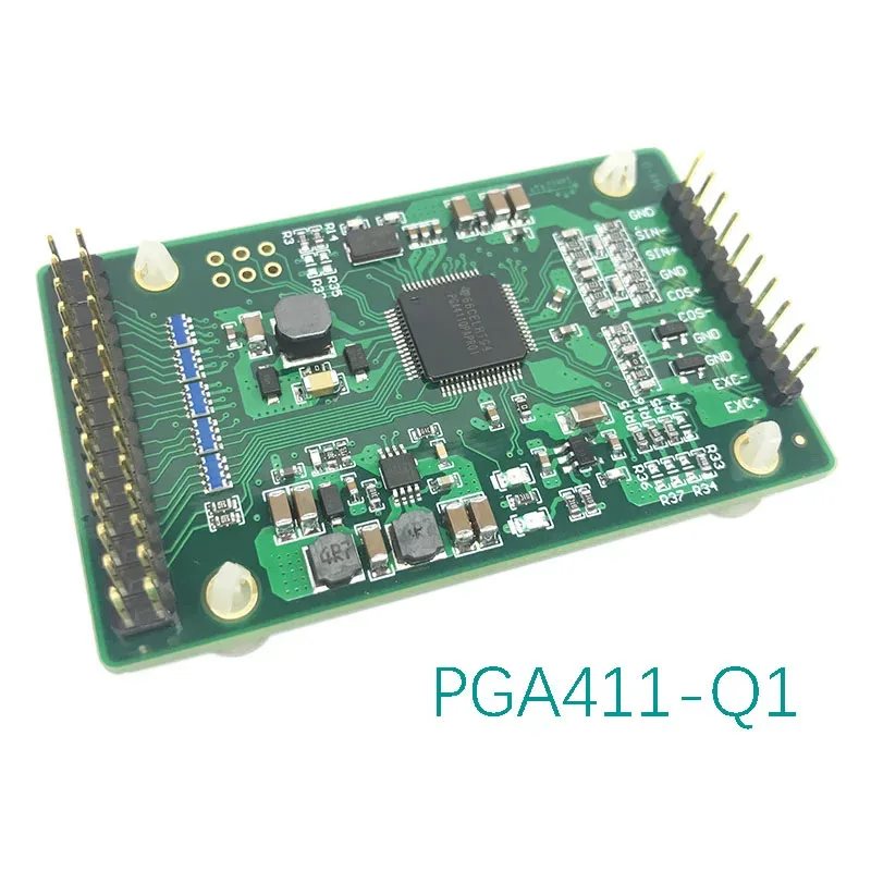 PGA411-Q1 12-Bit Resolver-to-Digital Converter Module Angle & Speed Output, SPI/Parallel Interface, CRC Check, 3.3-8V