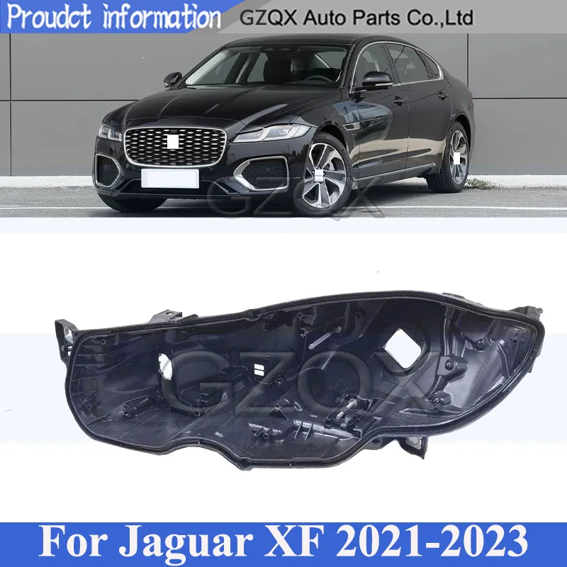 

CAPQX Front Headlight Base Cover For Jaguar XF 2021-2023 Head Light Back Lid Head Lamp Back House Headlamp Rear Shell