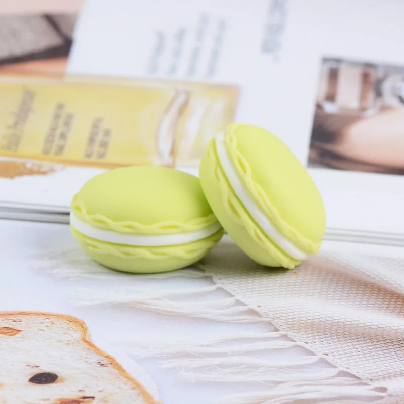 Cute Multicolor Macarons Simulated Cream Sandwich Cookie Pendant Women\'s Earrings Resin Accessorie Cartoon Jewelry Gifts for Her