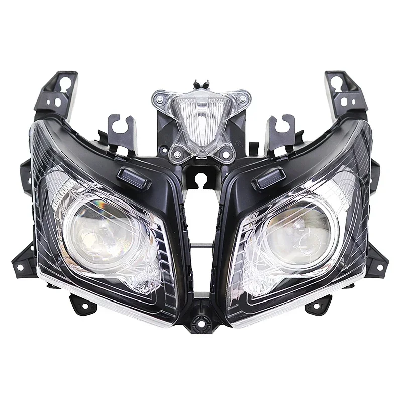 Motorcycle Front Headlight Head Light Headlamp Assembly Housing Kit For Yamaha TMAX530 T-MAX530 T-MAX TMAX 530 2012 2013 2014