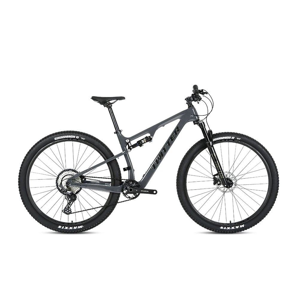 

29er Full Suspension Mountain Bike T900 Carbon Fiber Frame Aluminum Alloy Thru Axle Hydraulic Disc Brake 12 Speed Dual