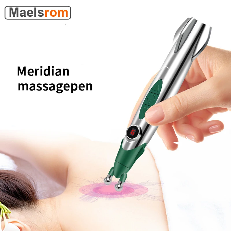 

Meridian Physiotherapy Instrument Acupuncture Massage Tool Pen Painkiller Acupuncture Massageador Pen Blood Circulation Energy