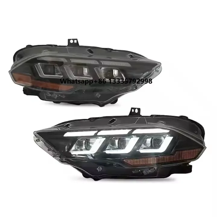 

LED Car Front Lamps 2018-2022 High Quality DRL Start up Animation Headlights for For/d Mustang