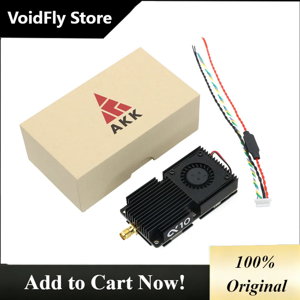 CarrySimpleAKK ALPHA4 4W / ALPHA5 5W / ALPHA8 8W / ALPHA10 10W / ALPHA16 16W 5.8GHz 80CH/96CH FPV Video Transmitter For FPV Raci