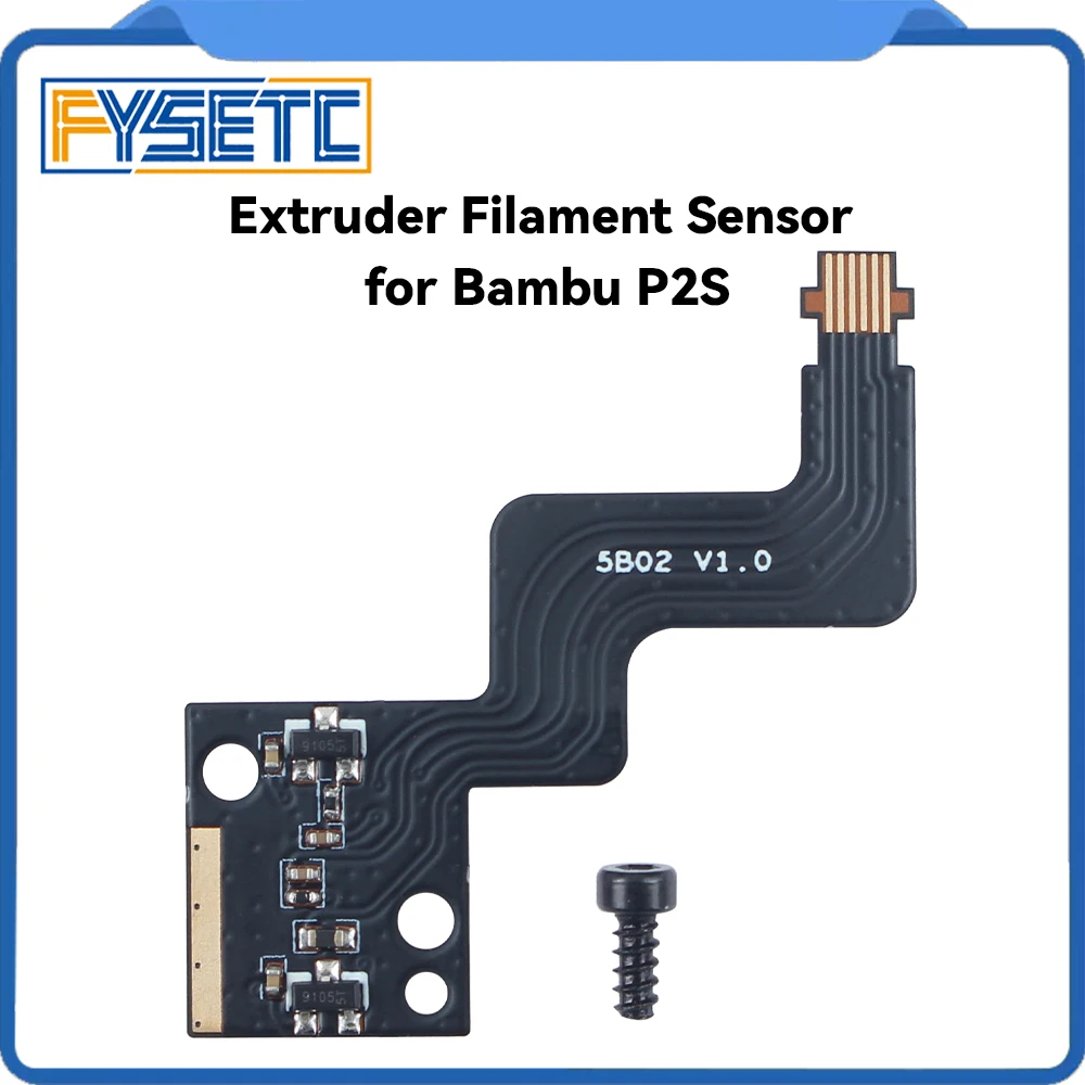 For Bambu Lab P2S Extruder Filament Sensor Kit High Quality 3D Printer Replacement Parts for Bambu P2S