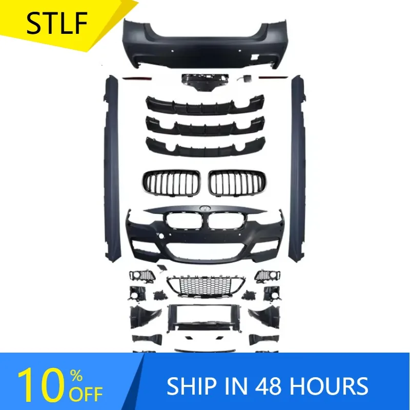 

Zuimi High-end Front Bumper For 3 Series 12-18 F30 Upgrade M-tech Front Bumper Rear Bumper Side Skirts F30 Kit F30 Bodyk