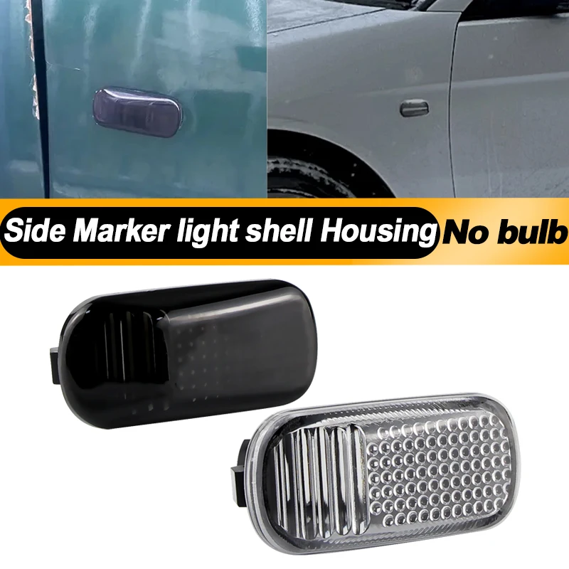 2PCS Side Marker Turn Signal Light shell no bulb For Honda S2000 AP1 Civic Accord City HR-V Integra Odyssey For Acura RSX NSX