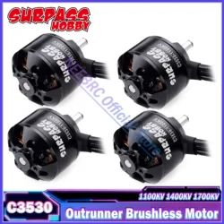 SURPASS-Moteur sans balais pour importateur RC FPV, pièce de télécommande, aile d'avion, salle de bain, BBY, C3530, Outrunner 3530, 1100KV, 1400KV, 1700KV