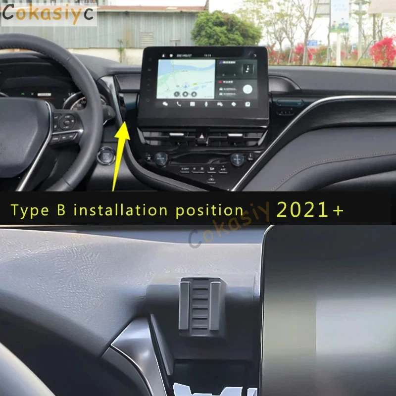 

Adjustable Car Phone Mount Holder For Toyota Camry 70 XV70 8th 2018 2019 2020 2021 2022 Car Interior Accessories