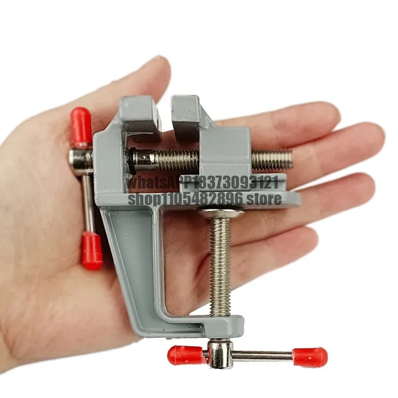 Aluminum Mini Table Clamp Small Bench Vice Jeweler Hobby Clamps DIY Mold Craft Repair Tool Portable Work Bench Screw Vise