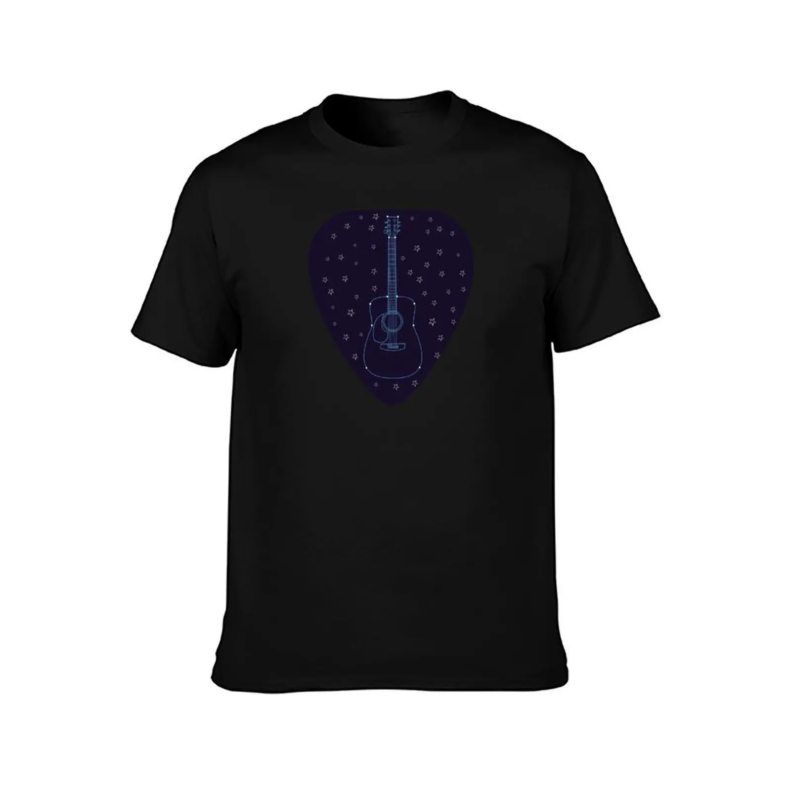 Guitar Constellation T-Shirt Casual Daily Graphic Tee T-Shirt