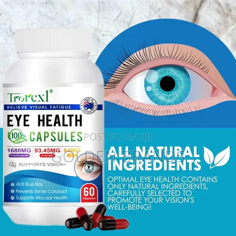 Eye Supplements for Clear Vision,Eyesight improvement,Lutein Extract for Eye Strain, Dry Eyes, and Vision Relieve Fatigue health